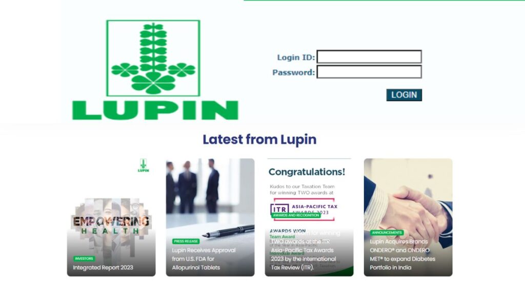 Myuday.lupin.com Login